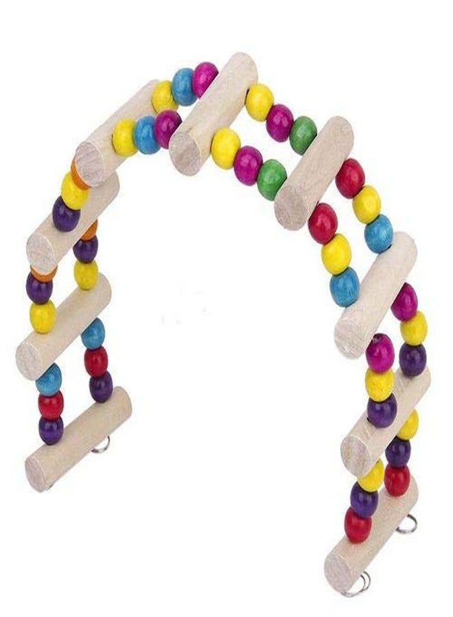 Quner Toy Sugar Hamster Glider Bridge Parrot Drawbridge Cableway - Image 2